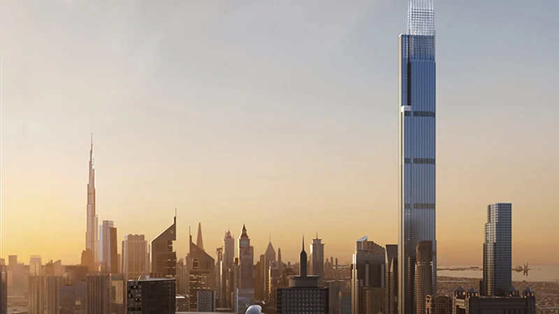 Burj Azizi at Sheikh Zayed Road, Dubai - برج عزیزی در جاده شیخ زاید، دبی